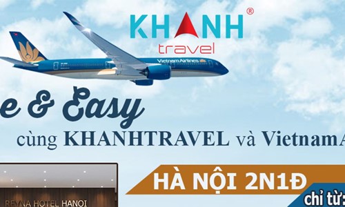 Free & easy cùng KhanhTravel và VietnamAirline