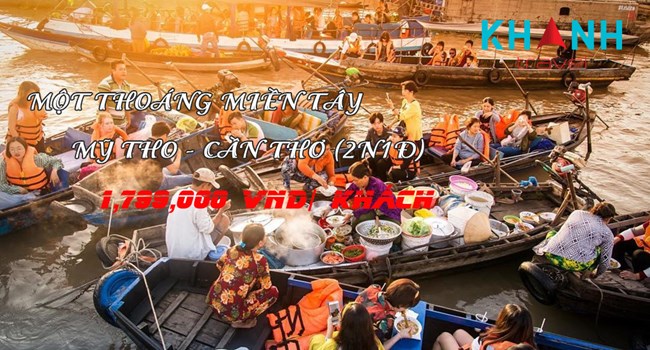 Mỹ Tho - Cần Thơ: Một thoáng miền tây